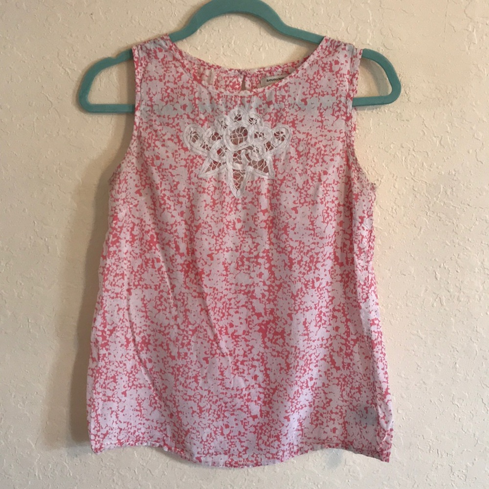 Pink Banana republic blouse